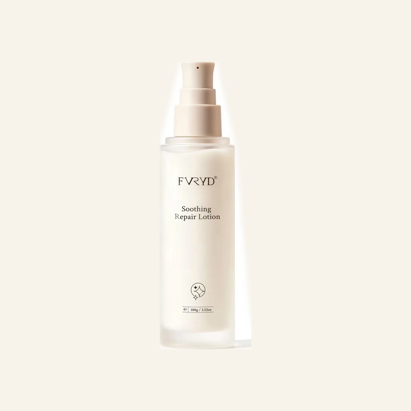 FVRYD Soothing Repair Lotion pump bottle